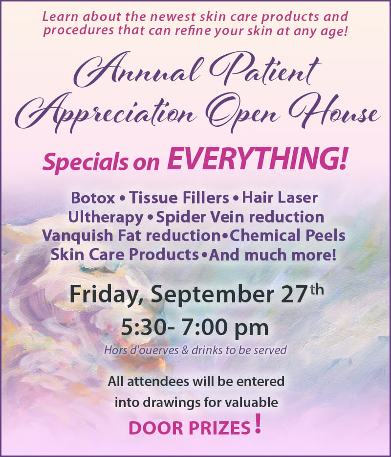 You're invited to our Patient Appreciation Open House